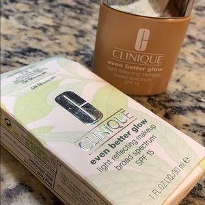 Clinique even better glow color honey